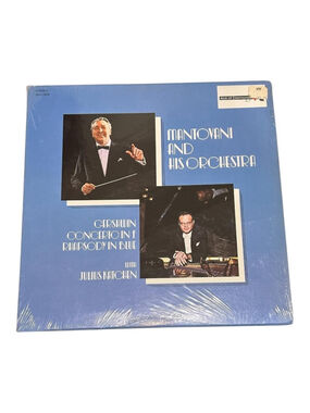 Vintage Mantovani Katchen Vinyl LP Gershwin Concerto Classical Black Canada